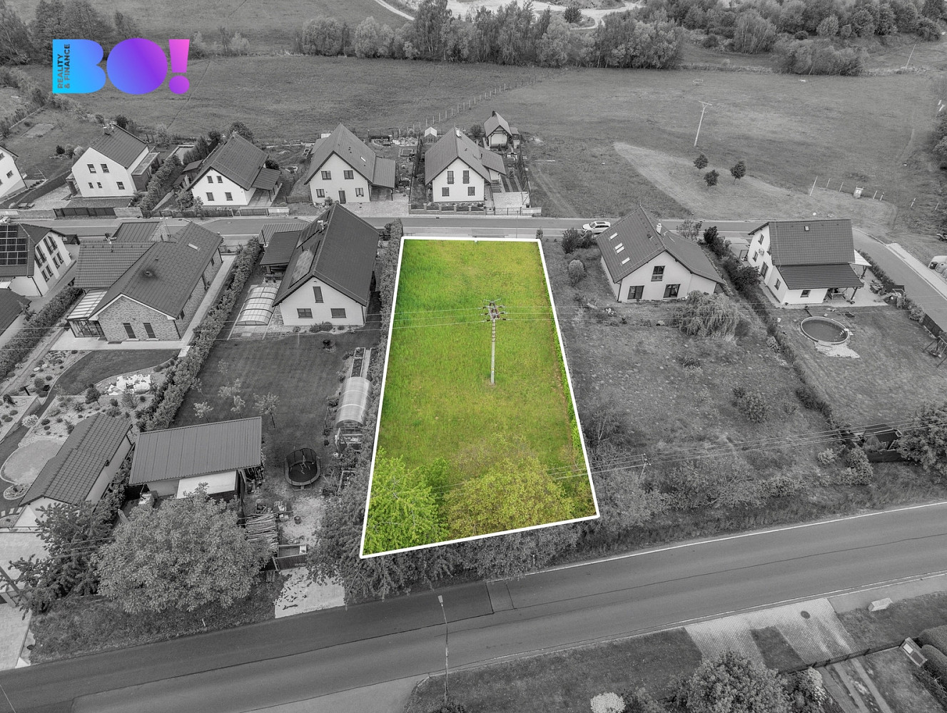 Prodej stavebního pozemku 1 060 m² – fotografie 3