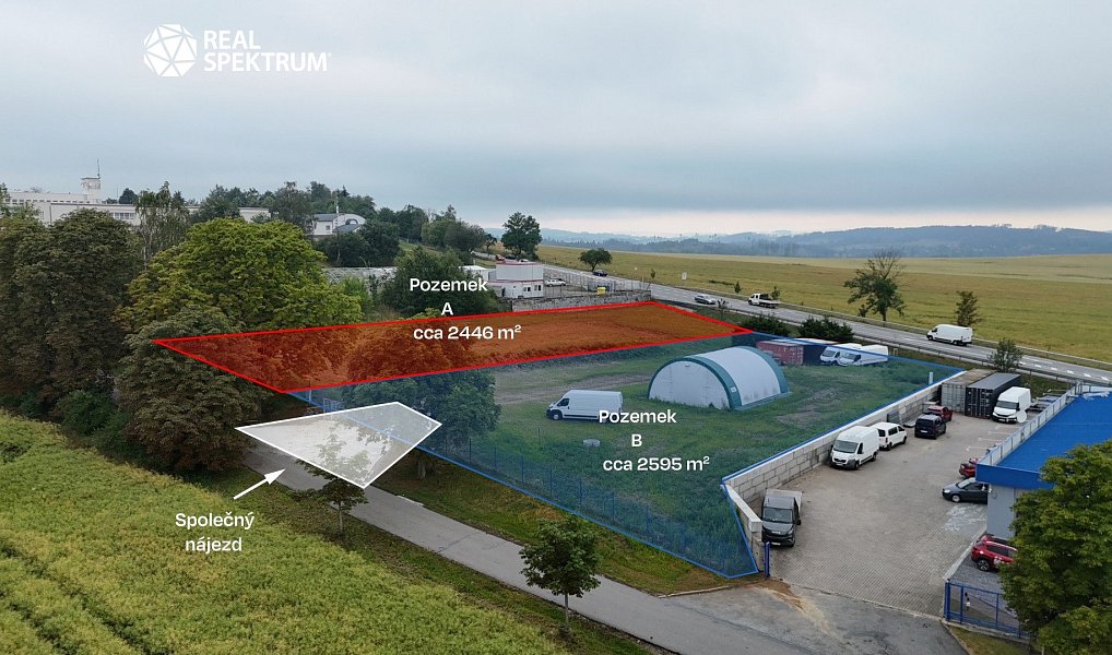 Pronájem komerčního pozemku 5 041 m², Jihlava – náhled fotky 6