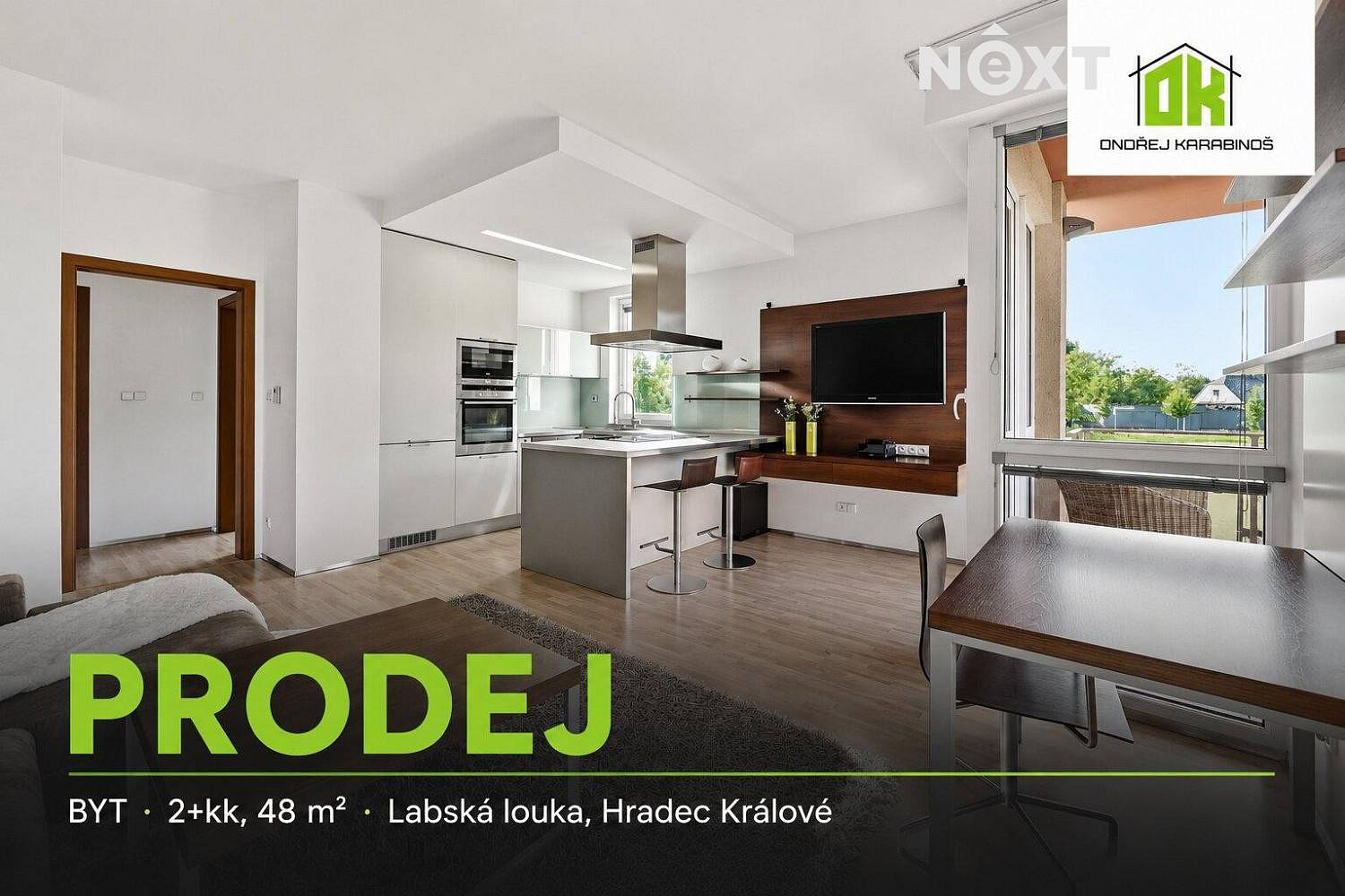 Prodej bytu 2+kk 48 m²