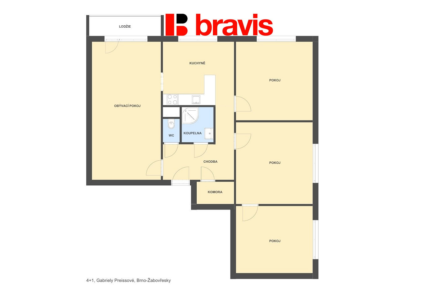 Prodej bytu 4+1 83 m² – fotografie 2