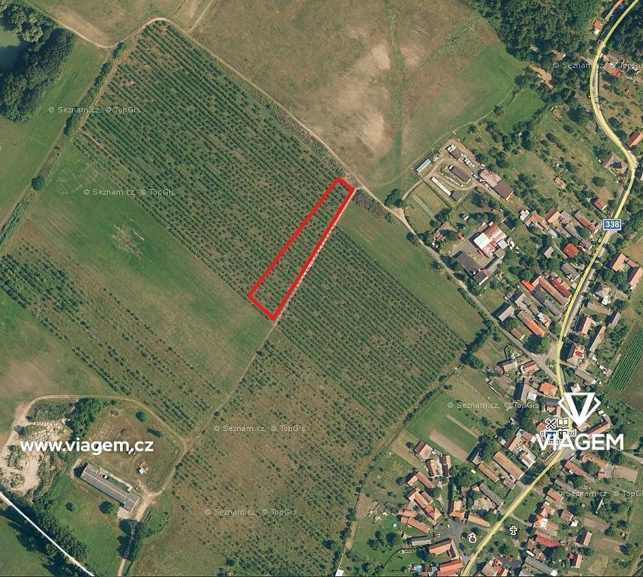 Prodej pole 918 m²