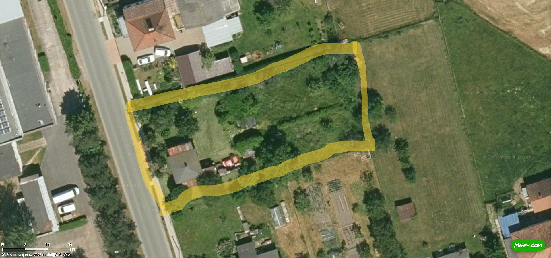 Prodej stavebního pozemku 1 585 m² — photo 2