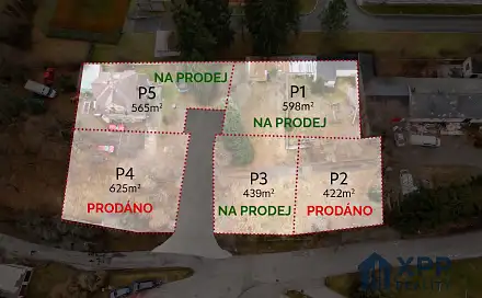 Prodej stavebního pozemku 439 m², Tábor