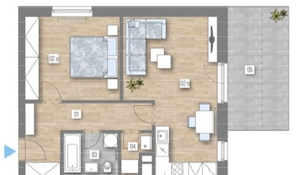 Prodej bytu 2+kk 55 m², Praha – náhled fotky 2