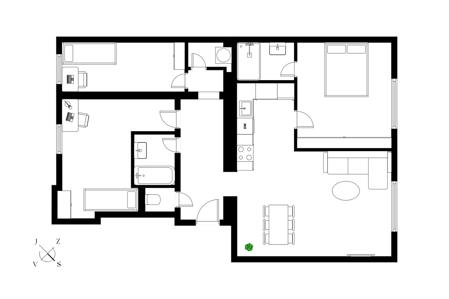 Prodej bytu 4+kk 97 m² — photo 3
