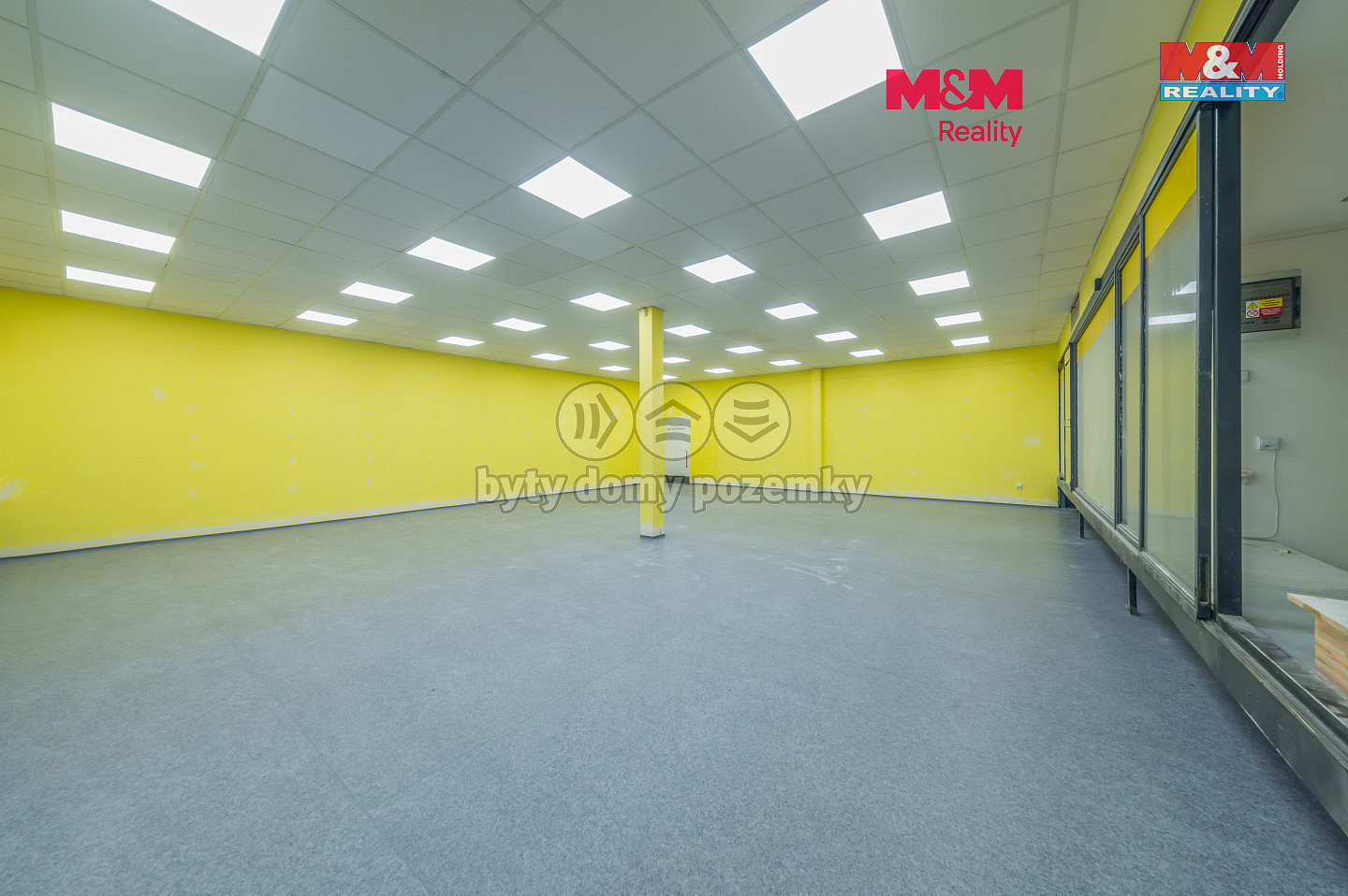 Pronájem obchodních prostor 110 m²