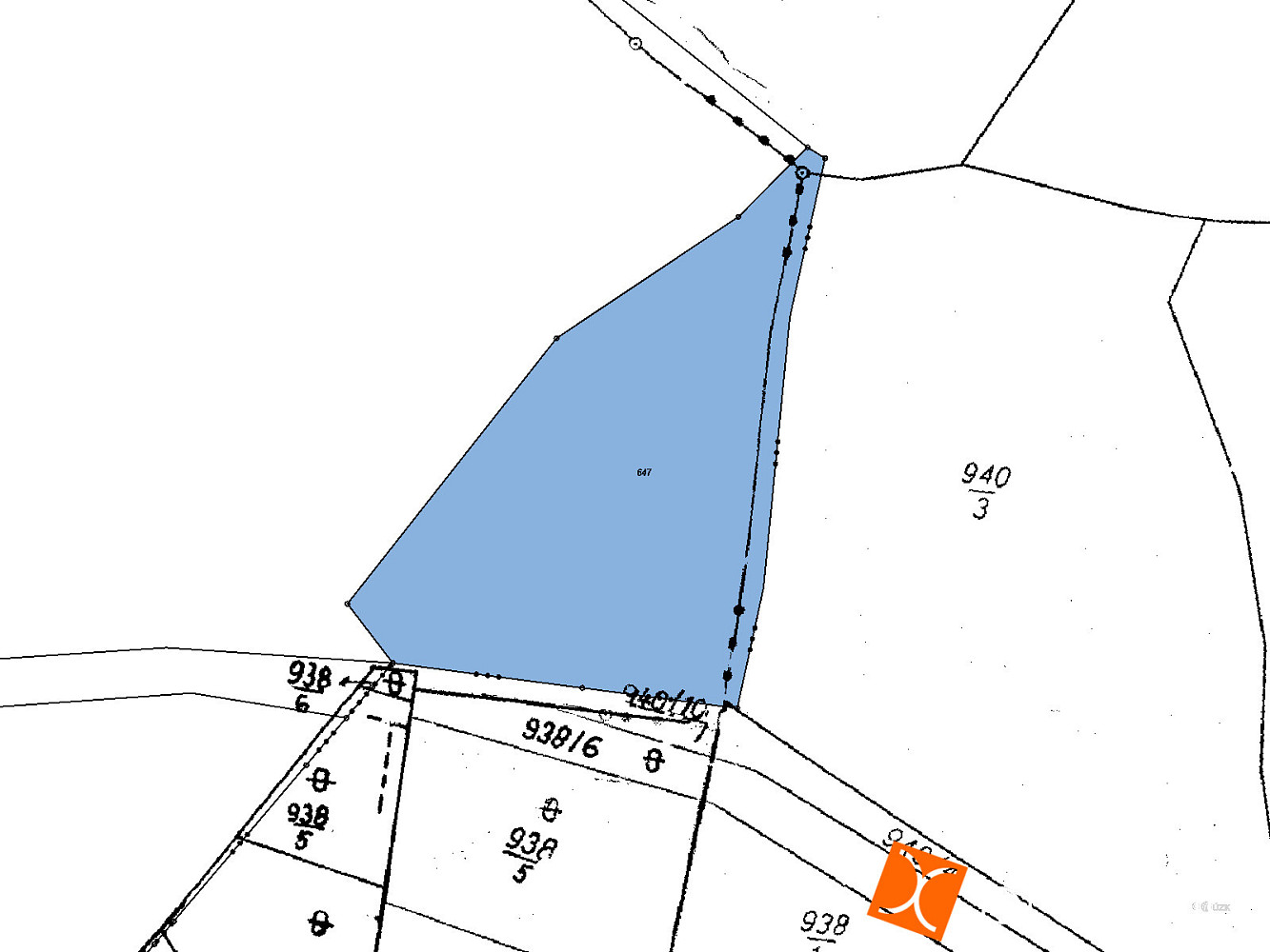 Prodej pole 237 m² — photo 2