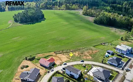 Prodej stavebního pozemku 941 m², Nová Ves pod Pleší, okres Příbram
