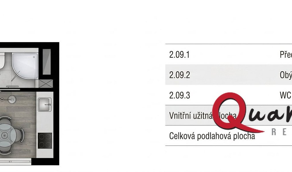 Prodej bytu 1+kk 20 m², Praha – náhled fotky 20