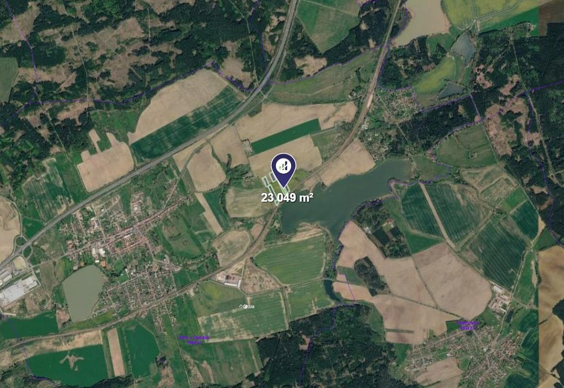 Prodej pole 5 762 m² – fotografie 2