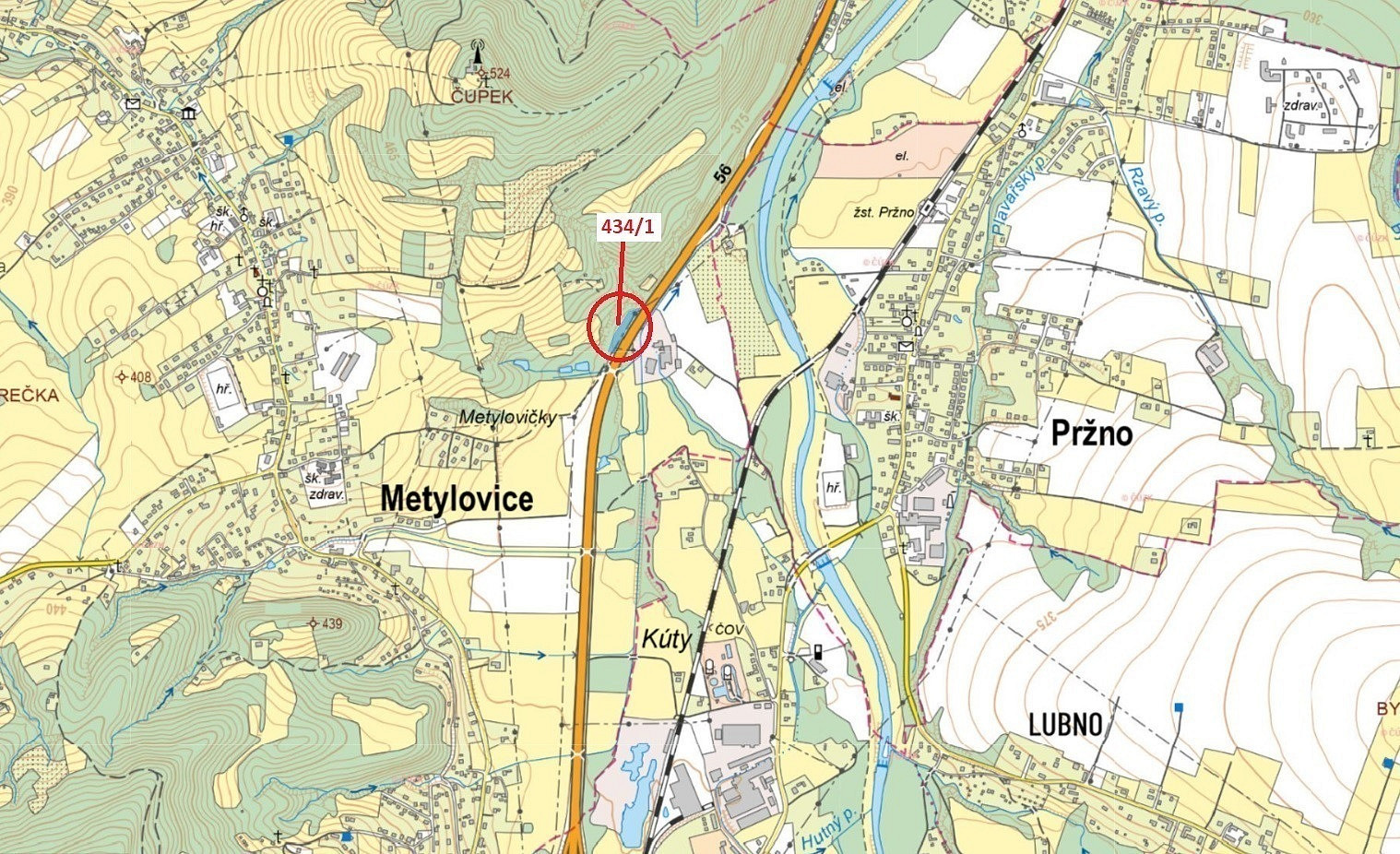 Dražba lesa 2 788 m²