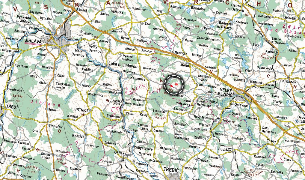 Prodej pole 69 054 m², Kamenice – náhled fotky 3