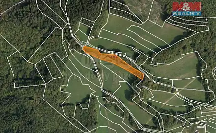 Prodej louky 2 813 m², Lužná, okres Vsetín