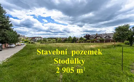 Prodej stavebního pozemku 2 905 m², Praha 5 - Stodůlky