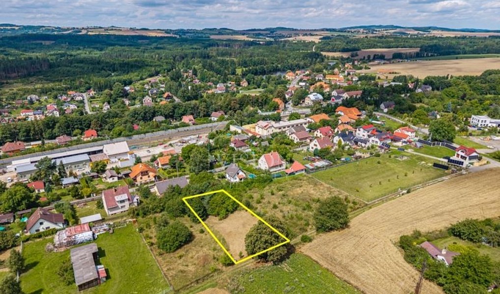 Prodej stavebního pozemku 1 281 m², Sudoměřice u Tábora – náhled fotky 3