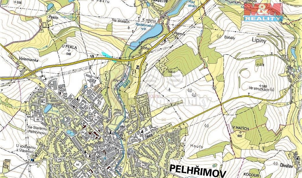 Prodej pole 4 712 m², Pelhřimov – náhled fotky 3