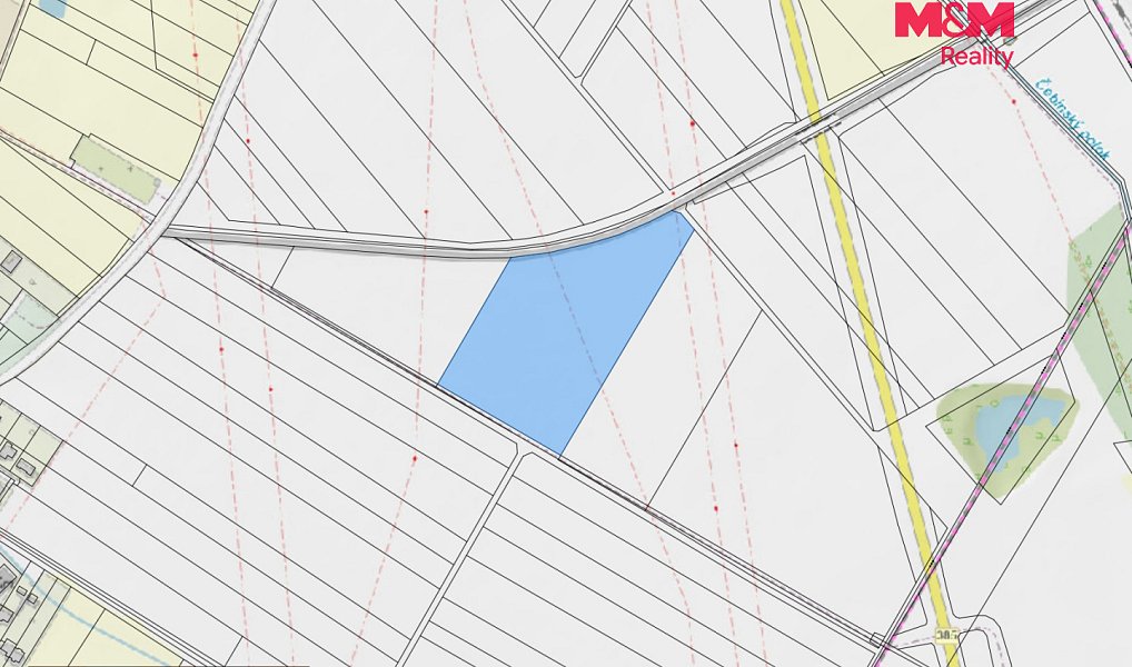 Prodej pole 24 461 m², Sentice – náhled fotky 3