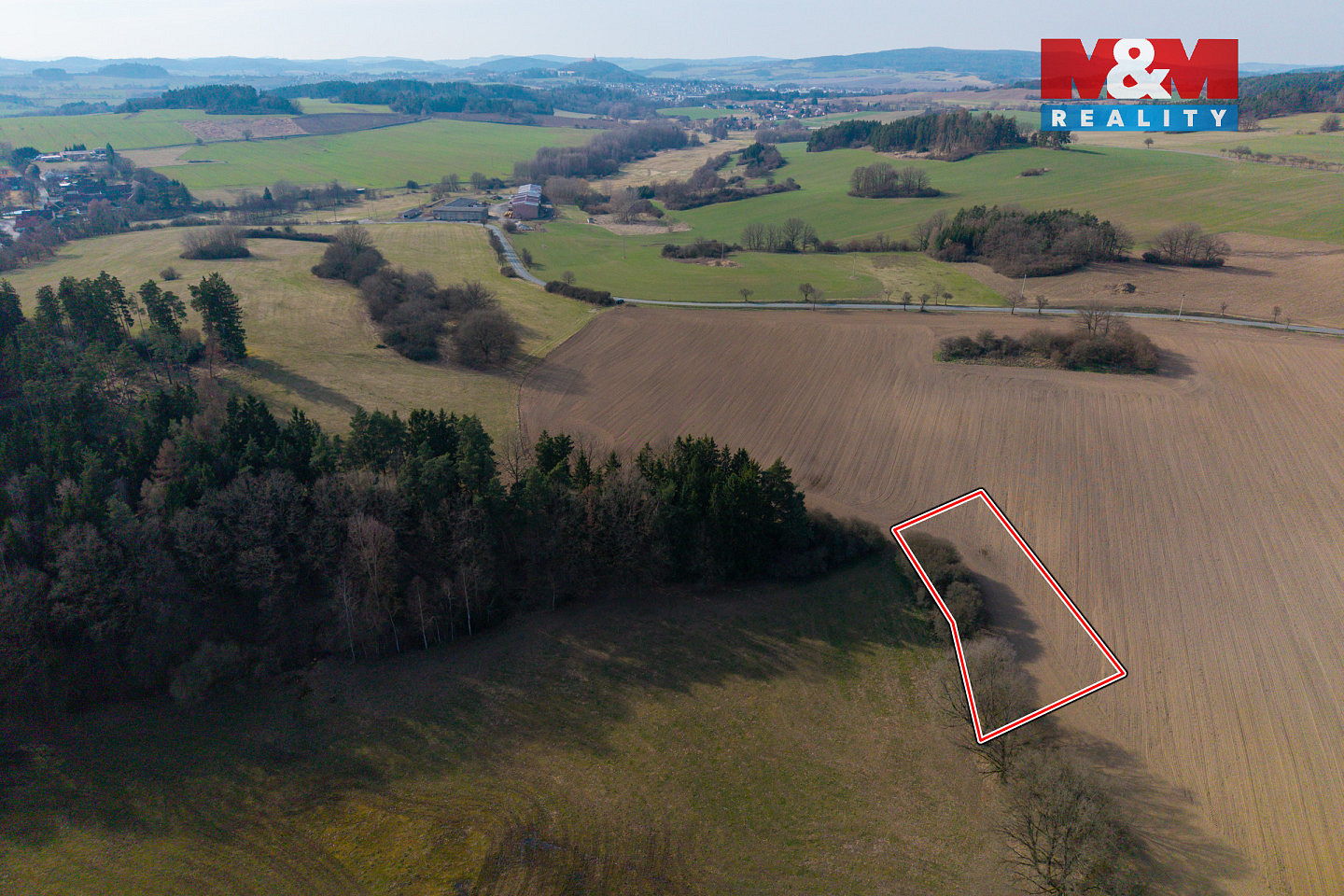 Prodej pole 1 277 m² — photo 3