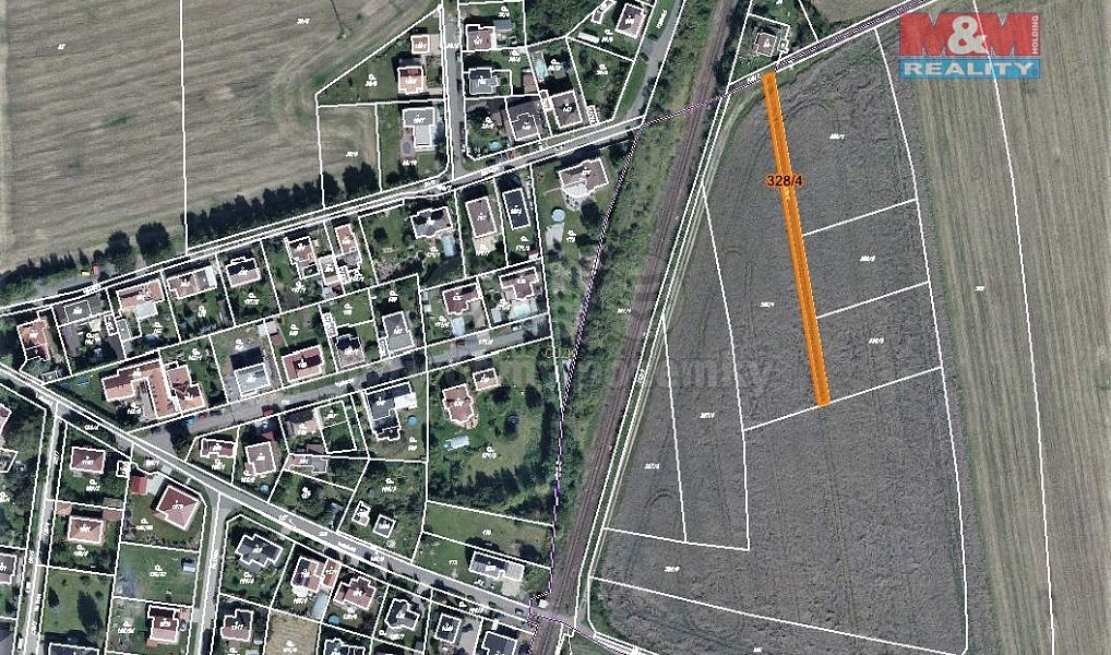 Prodej pole 281 m², Veleň – náhled fotky 4