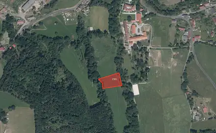 Prodej louky 3 120 m², Radíč, okres Příbram