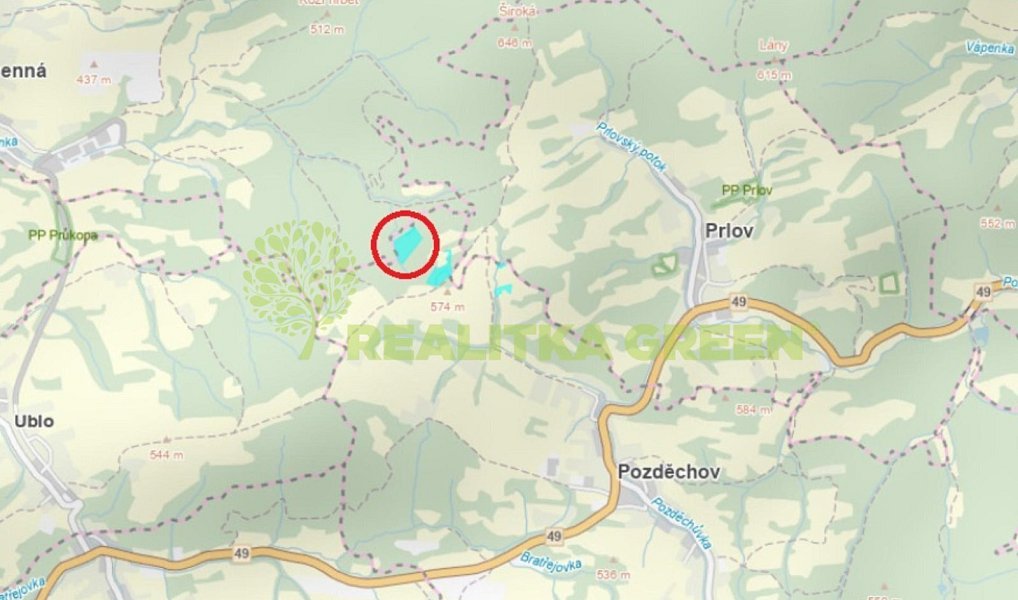 Prodej lesa 22 655 m², Pozděchov – náhled fotky 3