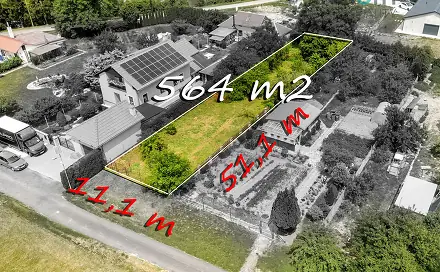 Prodej stavebního pozemku 564 m², Horní Moštěnice, okres Přerov