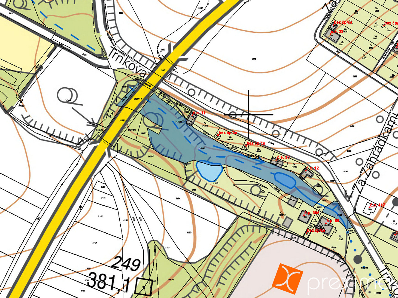 Prodej pozemku 10 m² - Widok 3