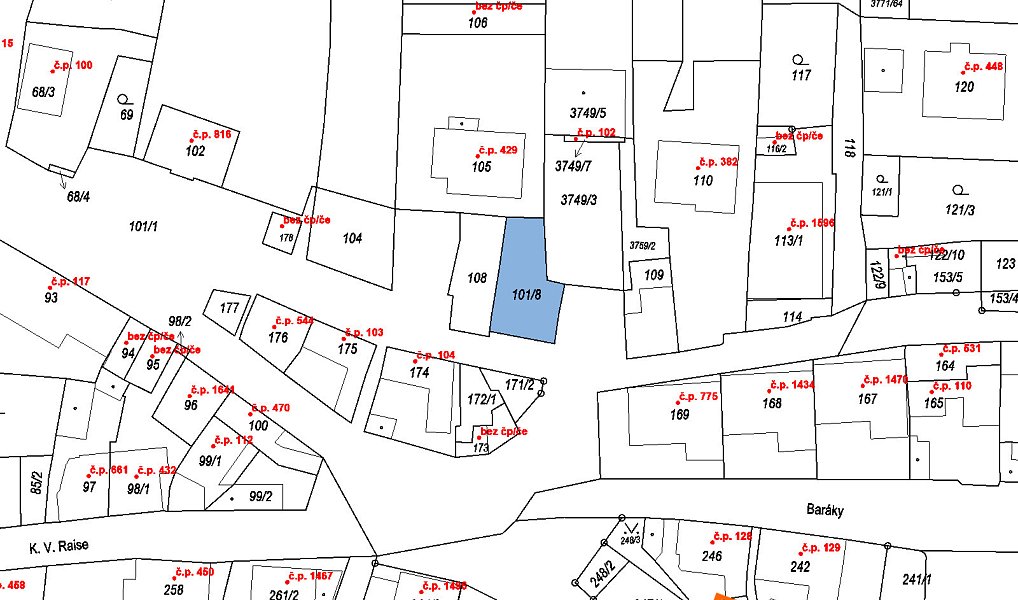 Prodej pozemku 170 m², Bzenec – náhled fotky 2