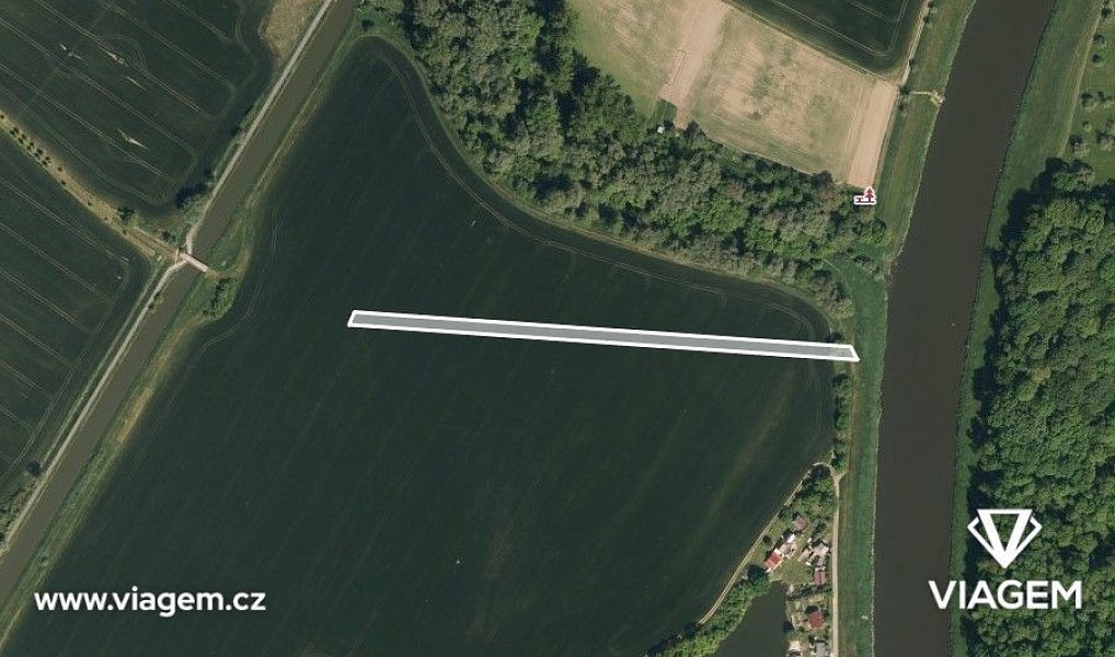 Prodej pole 572 m², Babice – náhled fotky 2