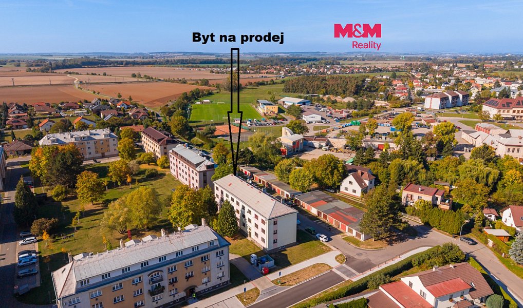 Prodej bytu 2+1, 54 m², Pardubice, Opatovice nad Labem