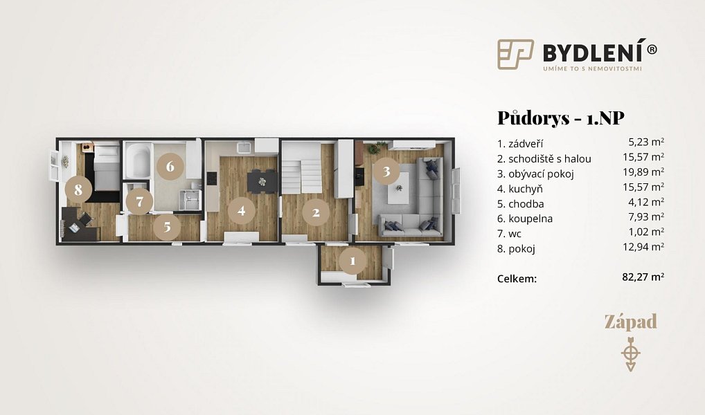 Prodej domu 150 m² s pozemkem 548 m², Černěves – náhled fotky 2