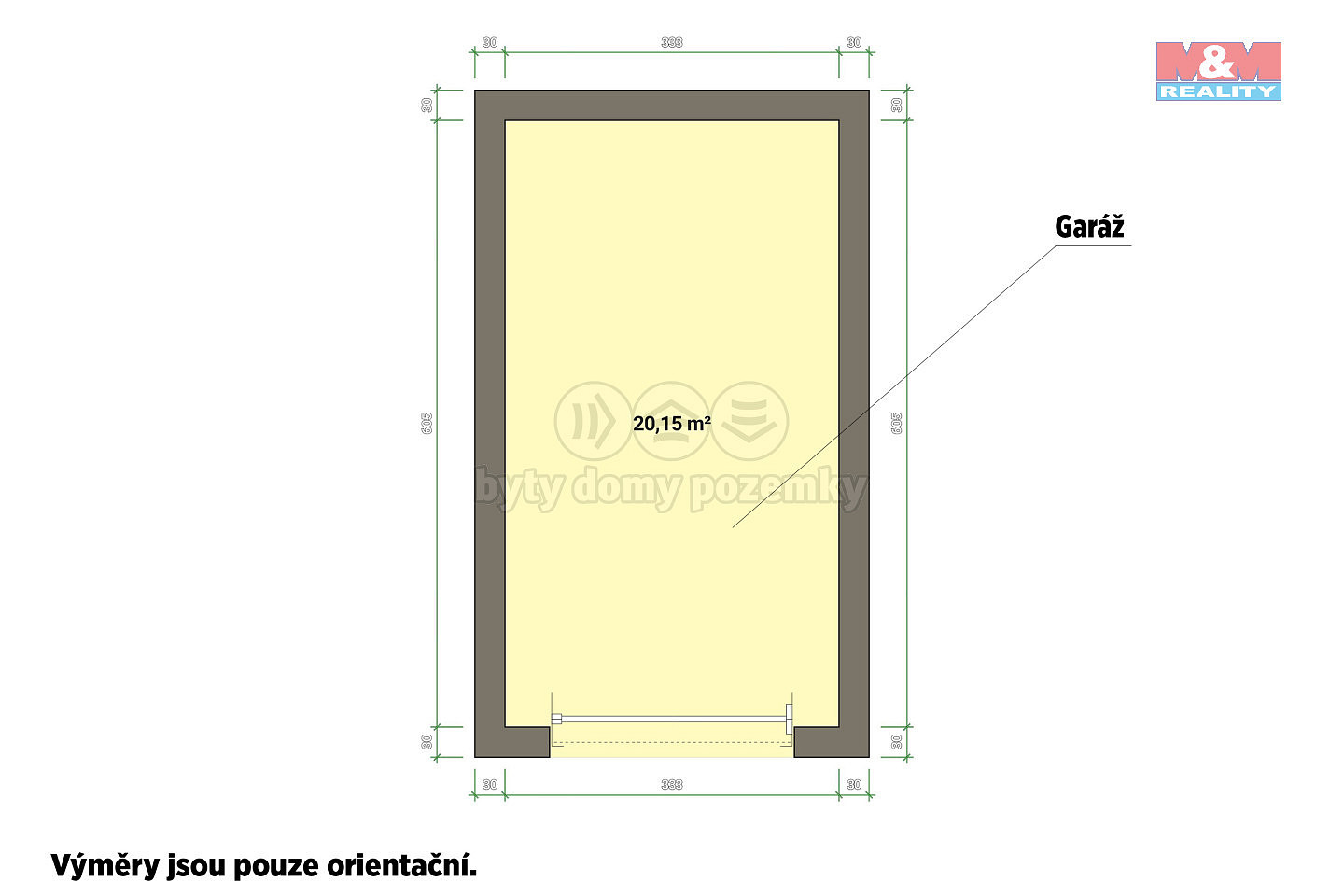 Prodej garáže, 21 m2, cheb — photo 3