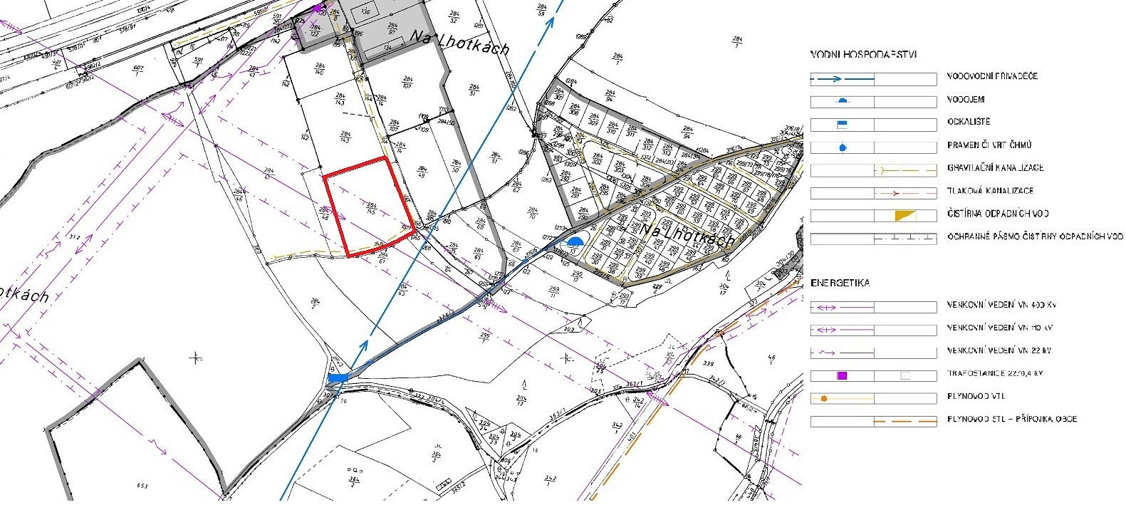 Prodej komerčního pozemku 9 892 m² – pohled 3