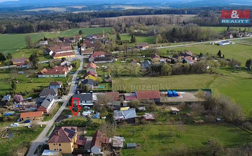 Prodej stavebního pozemku 820 m², Borovany - Trocnov, okres České Budějovice