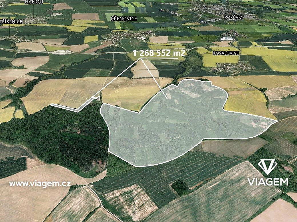 Prodej lesa 16 746 m²