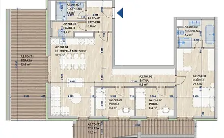 Prodej bytu 4+kk 162 m², Brno