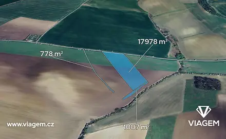 Prodej pole 3 952 m², Nítkovice, okres Kroměříž