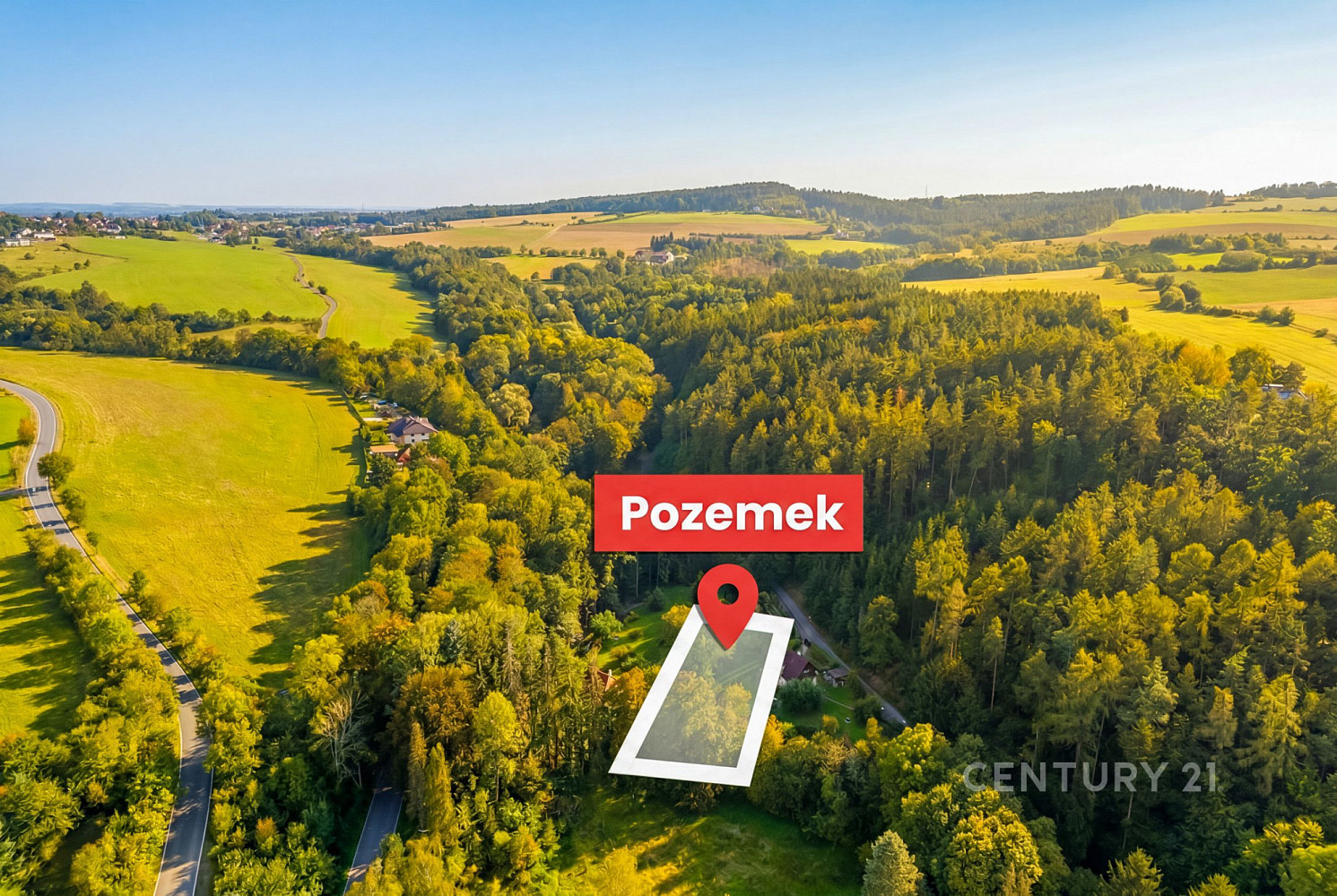 Prodej stavebního pozemku 2 000 m² — photo 3