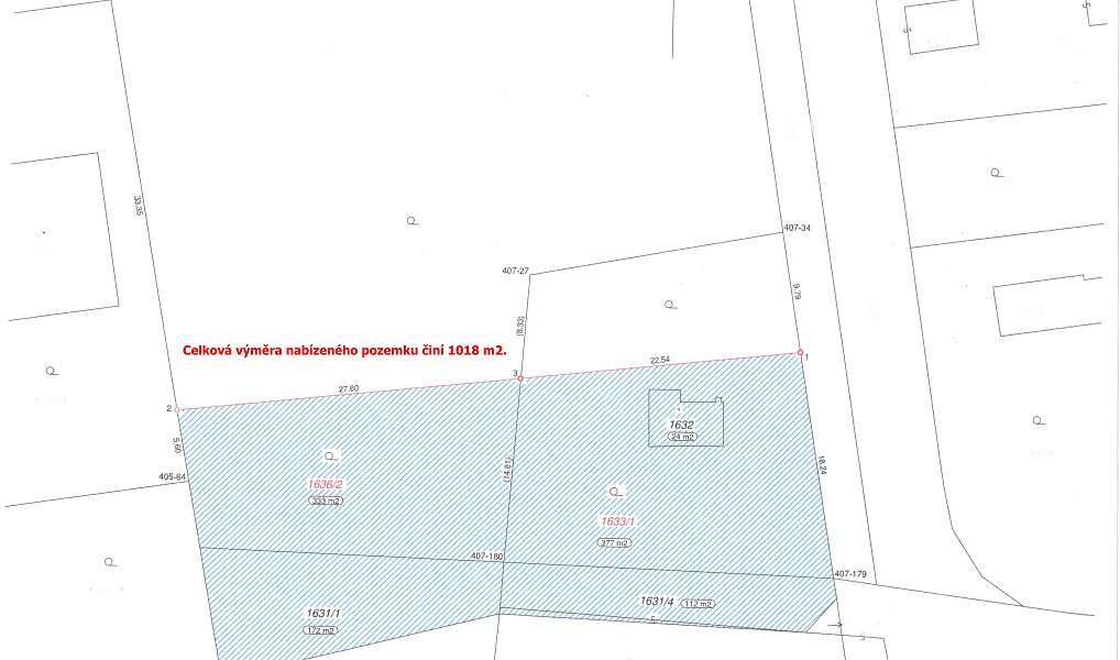 Prodej stavebního pozemku 1 018 m², Úvaly – náhled fotky 7