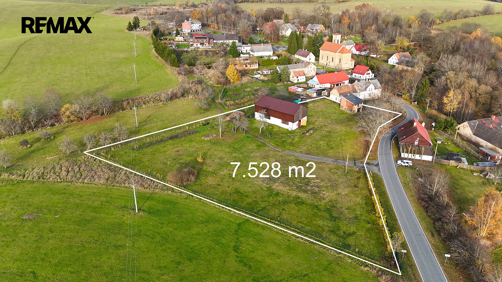 Prodej stavebního pozemku 7 528 m²