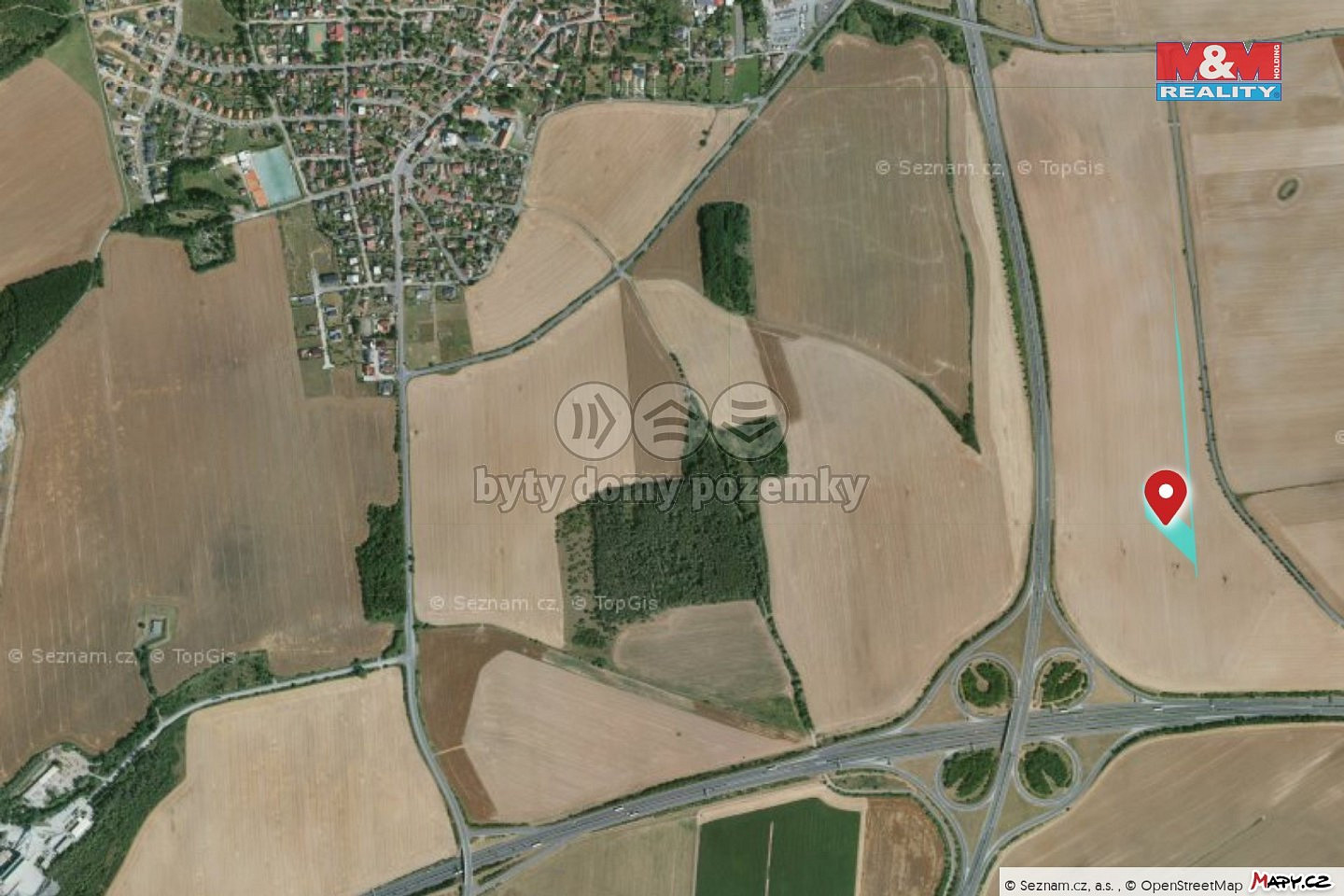 Prodej pole 5 226 m² - Widok 5