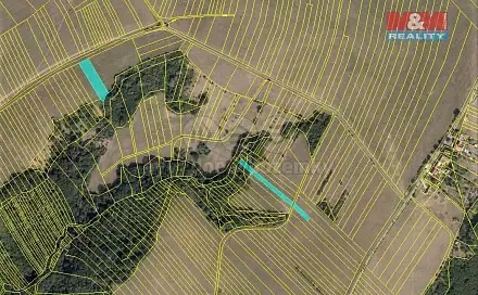 Prodej pole 1 189 m², Kelníky, okres Zlín