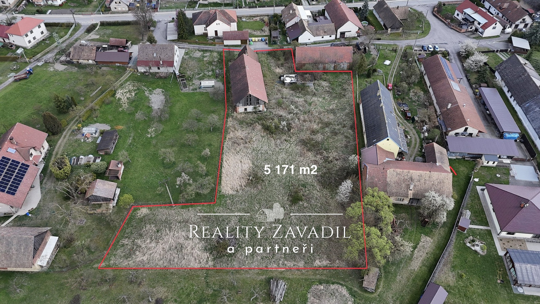 Prodej stavebního pozemku 5 171 m²