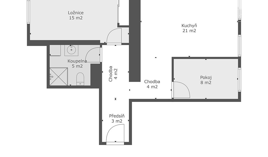 Prodej bytu 3+kk 69 m², Praha – náhled fotky 5
