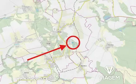 Prodej lesa 3 632 m², Břasy, okres Rokycany