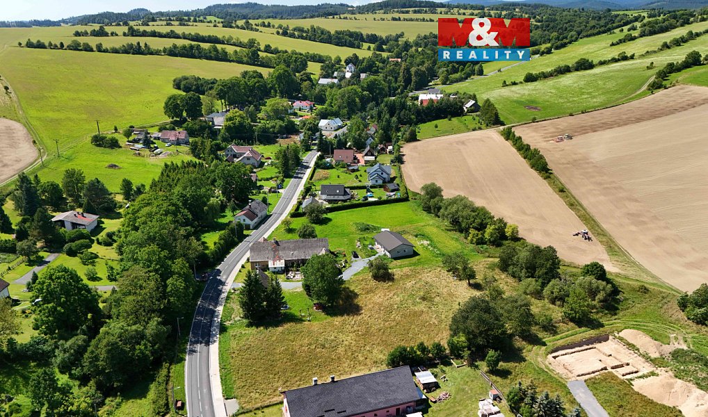 Prodej stavebního pozemku 1 423 m², Rudná pod Pradědem – fotka 1 z 12