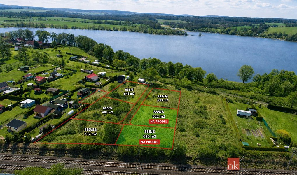 Prodej stavebního pozemku 623 m², Cheb – fotka 1 z 4