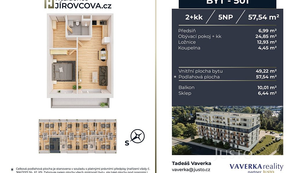 Prodej bytu 2+kk 58 m², České Budějovice – náhled fotky 25