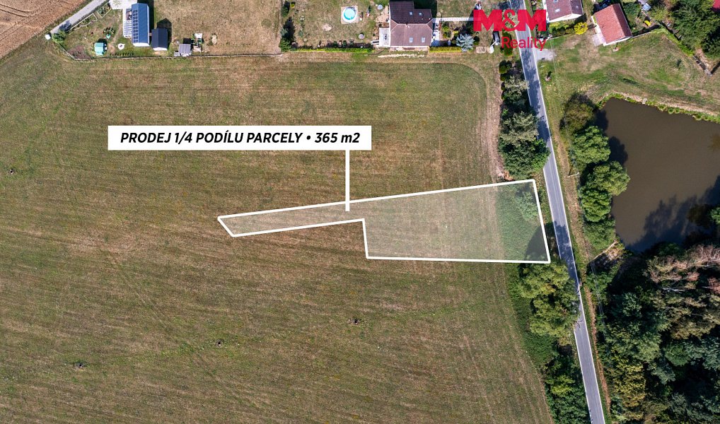 Prodej stavebního pozemku 365 m², Sedliště – fotka 1 z 19