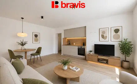 Prodej bytu 1+kk 40 m², Havraní, Brno - Černovice